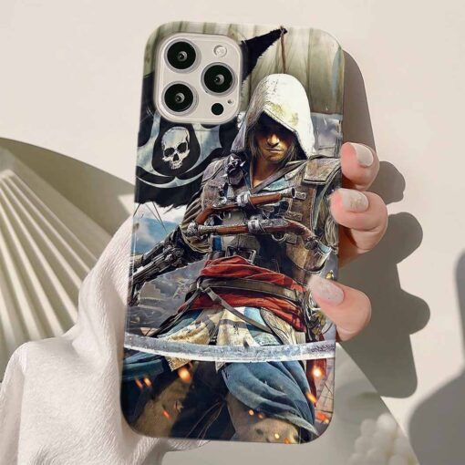 Assassin's Creed  Baskılı Silikon Telefon Kılıfı