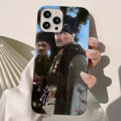 Mustafa Kemal Atatürk Baskılı Silikon Telefon Kılıfı