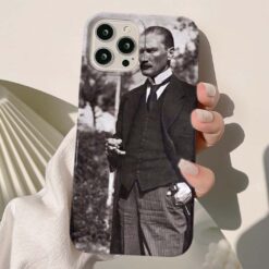 Mustafa Kemal Atatürk Baskılı Silikon Telefon Kılıfı