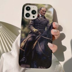 Mustafa Kemal Atatürk Baskılı Silikon Telefon Kılıfı