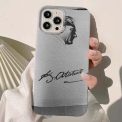 Mustafa Kemal Atatürk Baskılı Silikon Telefon Kılıfı
