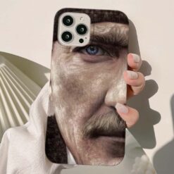 Mustafa Kemal Atatürk Baskılı Silikon Telefon Kılıfı