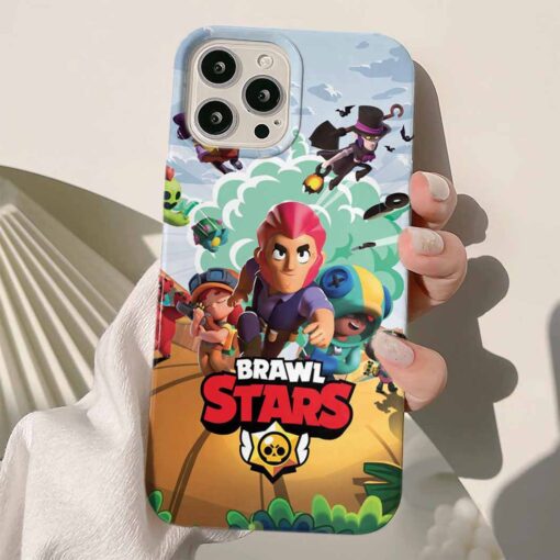 Brawl Stars Baskılı Silikon Telefon Kılıfı