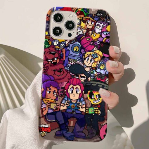 Brawl Stars Baskılı Silikon Telefon Kılıfı