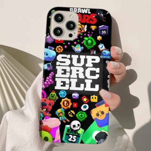 Brawl Stars Baskılı Silikon Telefon Kılıfı