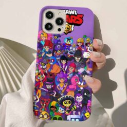 Brawl Stars Baskılı Silikon Telefon Kılıfı