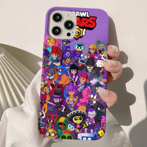 Brawl Stars Baskılı Silikon Telefon Kılıfı