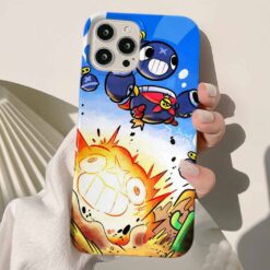 Brawl Stars Baskılı Silikon Telefon Kılıfı