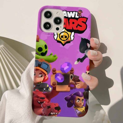 Brawl Stars Baskılı Silikon Telefon Kılıfı
