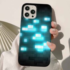 Minecraft Baskılı Silikon Telefon Kılıfı