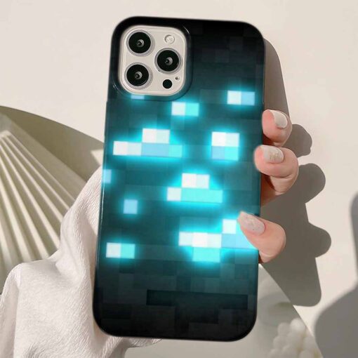 Minecraft Baskılı Silikon Telefon Kılıfı