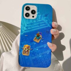 Minecraft Baskılı Silikon Telefon Kılıfı