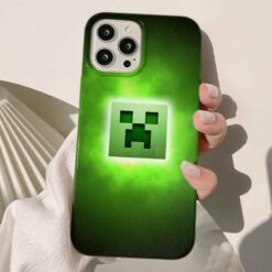 Minecraft Baskılı Silikon Telefon Kılıfı