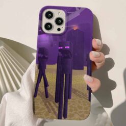 Minecraft Baskılı Silikon Telefon Kılıfı