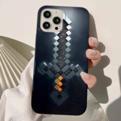 Minecraft Baskılı Silikon Telefon Kılıfı
