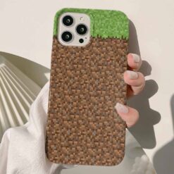 Minecraft Baskılı Silikon Telefon Kılıfı