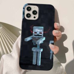 Minecraft Baskılı Silikon Telefon Kılıfı