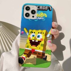 Minecraft Baskılı Silikon Telefon Kılıfı