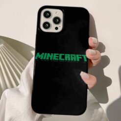 Minecraft Baskılı Silikon Telefon Kılıfı
