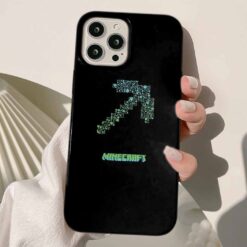 Minecraft Baskılı Silikon Telefon Kılıfı