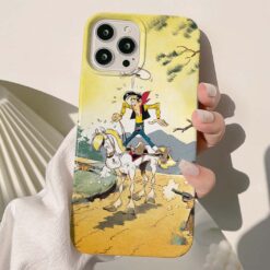 Çizgi Film Baskılı Silikon Telefon Kılıfı