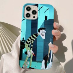 Çizgi Film Baskılı Silikon Telefon Kılıfı