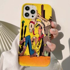 Çizgi Film Baskılı Silikon Telefon Kılıfı