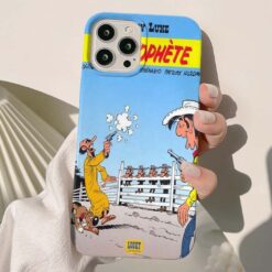 Çizgi Film Baskılı Silikon Telefon Kılıfı