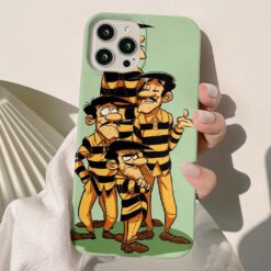 Çizgi Film Baskılı Silikon Telefon Kılıfı