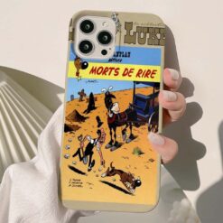 Çizgi Film Baskılı Silikon Telefon Kılıfı