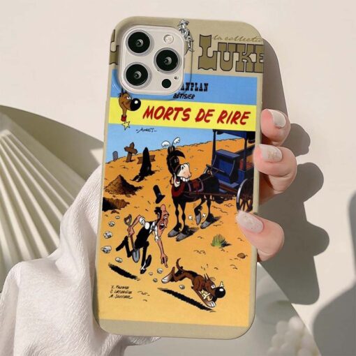 Çizgi Film Baskılı Silikon Telefon Kılıfı