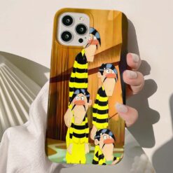 Çizgi Film Baskılı Silikon Telefon Kılıfı