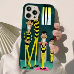 Çizgi Film Baskılı Silikon Telefon Kılıfı