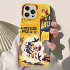 Çizgi Film Baskılı Silikon Telefon Kılıfı