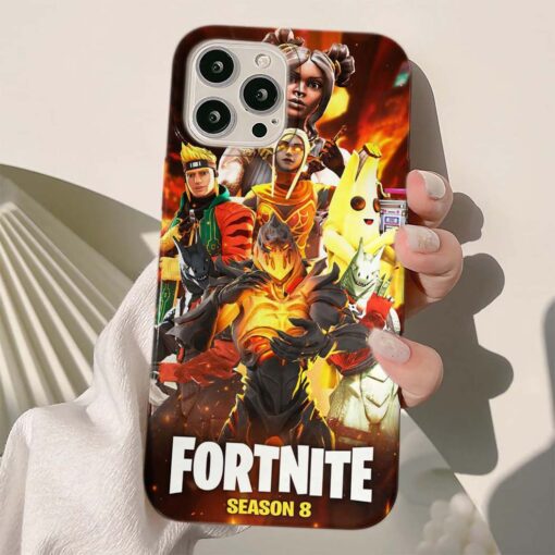 Fortnite Baskılı Silikon Telefon Kılıfı