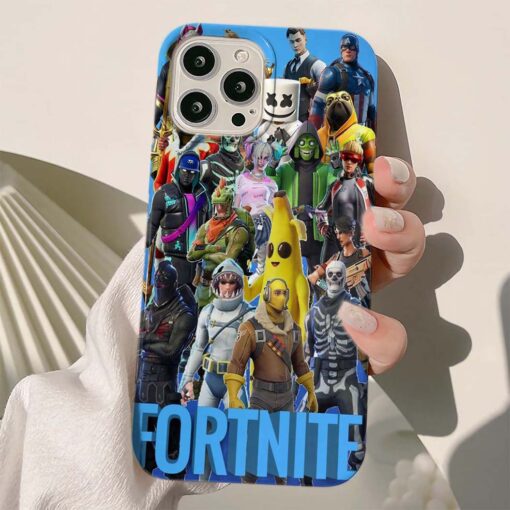 Fortnite Baskılı Silikon Telefon Kılıfı