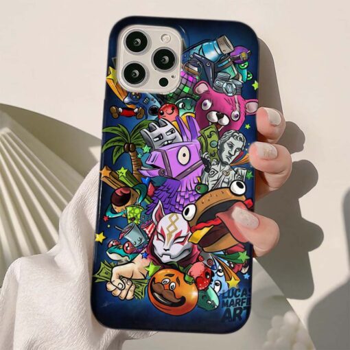 Fortnite Baskılı Silikon Telefon Kılıfı