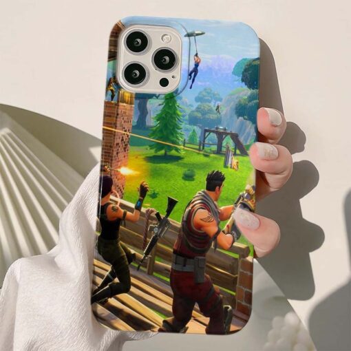 Fortnite Baskılı Silikon Telefon Kılıfı