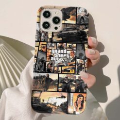 Gta 5 Baskılı Silikon Telefon Kılıfı
