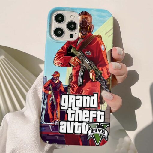 Gta 5 Baskılı Silikon Telefon Kılıfı