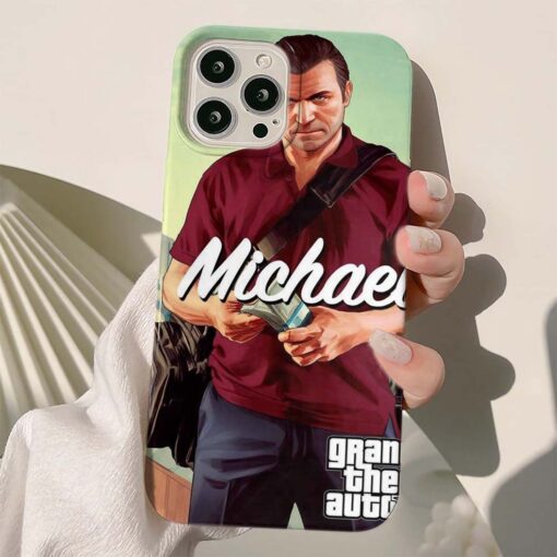 Gta 5 Baskılı Silikon Telefon Kılıfı