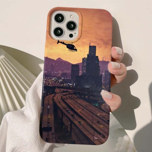 Gta 5 Baskılı Silikon Telefon Kılıfı
