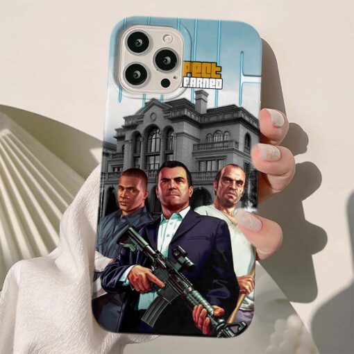 Gta 5 Baskılı Silikon Telefon Kılıfı