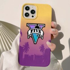 Gta 5 Baskılı Silikon Telefon Kılıfı