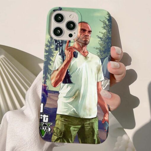 Gta 5 Baskılı Silikon Telefon Kılıfı