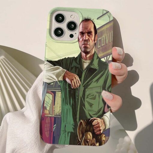 Gta 5 Baskılı Silikon Telefon Kılıfı
