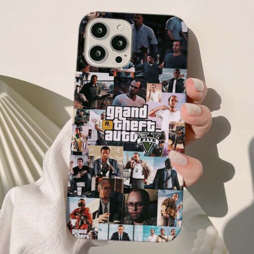 Gta 5 Baskılı Silikon Telefon Kılıfı