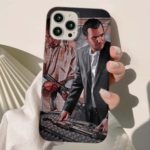 Gta 5 Baskılı Silikon Telefon Kılıfı