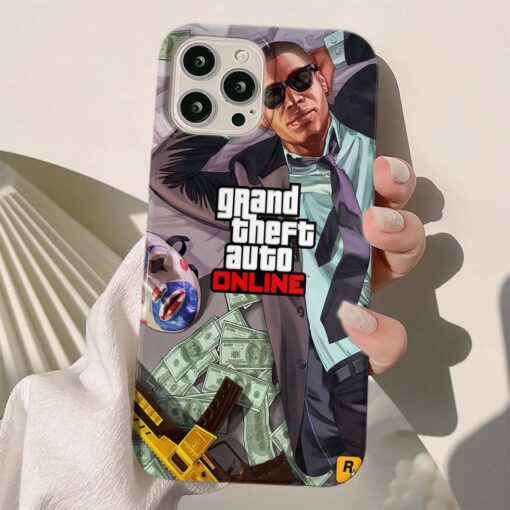 Gta 5 Baskılı Silikon Telefon Kılıfı
