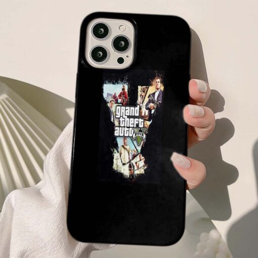 Gta 5 Baskılı Silikon Telefon Kılıfı